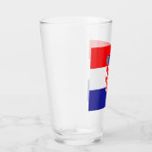 Kroatische vlag  glas (Rechts)