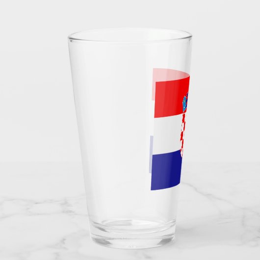 Kroatische vlag  glas (Rechts)