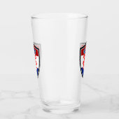 Kroatische vlag glas (Rechts)