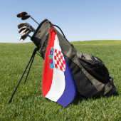 Kroatische vlag Golf Towel Golfhanddoek (Groen)