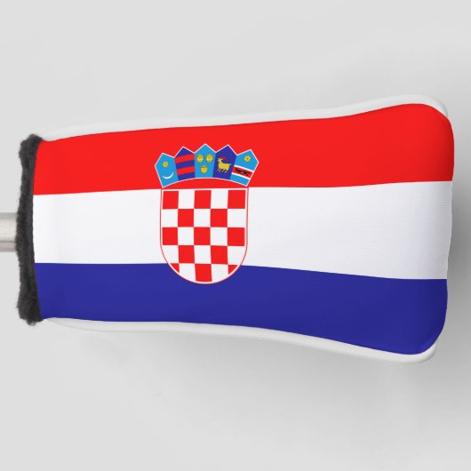 Kroatische vlag golfheadcover (Voorkant)