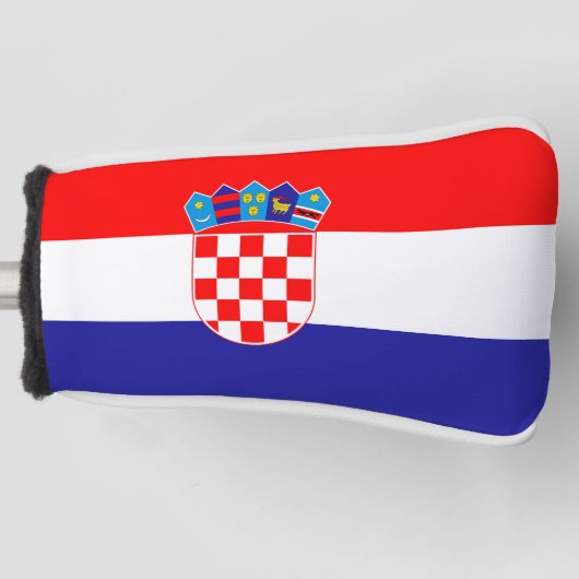 Kroatische vlag golfheadcover (Voorkant)
