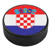 Kroatische vlag hockey puck (3/4)