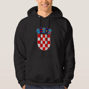 Kroatische vlag Hrvatska Kroatië Pride Hoodie
