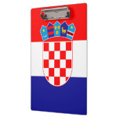 Kroatische vlag klembord (Links)
