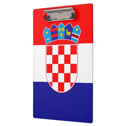 Kroatische vlag klembord (Links)