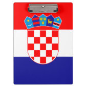 Kroatische vlag klembord (Voorkant)