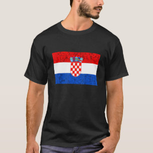 Kroatische vlag Kroatië Kroatische Pride Hrvatska T-shirt