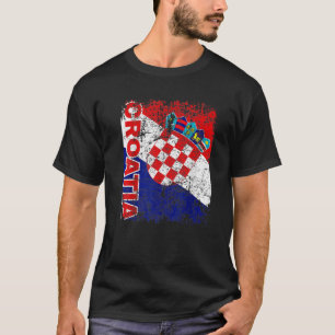 KROATISCHE VLAG  Kroatië Vlag CROATISCHE VLAG T-shirt