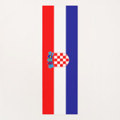 Kroatische vlag (Kroatië) Yogamat (Voorkant)