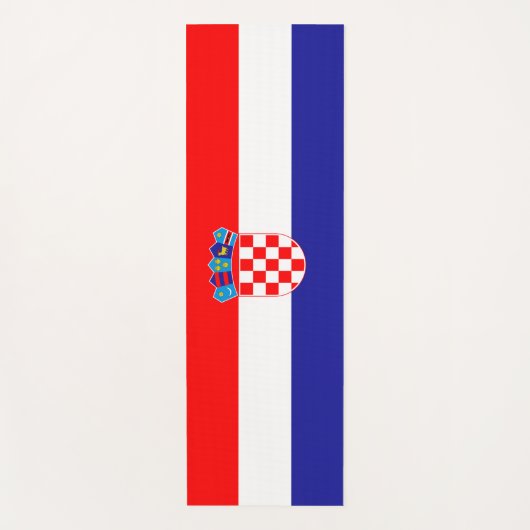 Kroatische vlag (Kroatië) Yogamat (Voorkant)