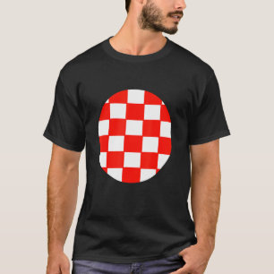Kroatische vlag Kroatische wortelen Hrvatska Kroat T-shirt