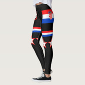 Kroatische vlag leggings (Links)