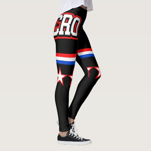 Kroatische vlag leggings (Rechts)