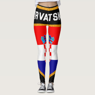 Kroatische vlag leggings
