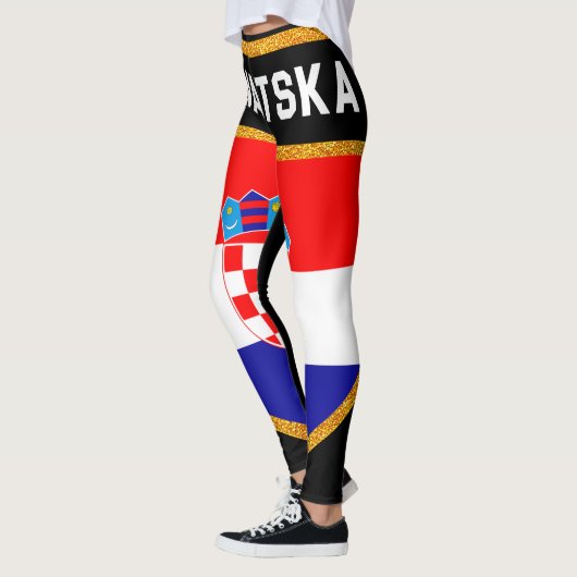 Kroatische vlag leggings (Links)