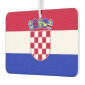 Kroatische vlag luchtverfrisser (Links)