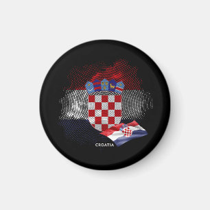 Kroatische vlag magneet