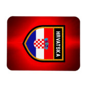 Kroatische vlag magneet (Horizontaal)