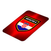 Kroatische vlag magneet (Linkerzijde)