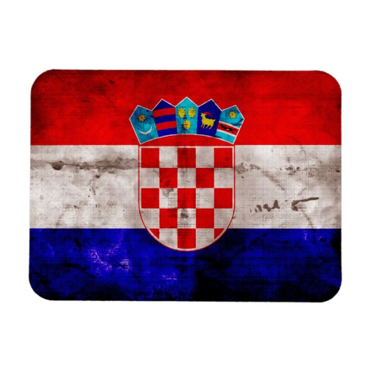 Kroatische vlag magneet (Horizontaal)