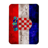 Kroatische vlag magneet (Verticaal)