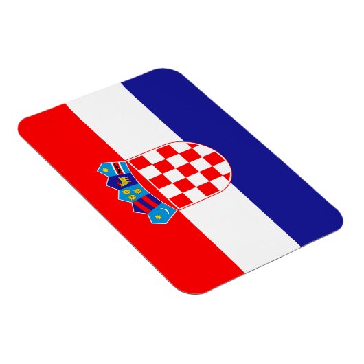 Kroatische vlag magneet (Rechterzijde)