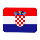 Kroatische vlag magneet (Horizontaal)