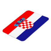 Kroatische vlag magneet (Linkerzijde)