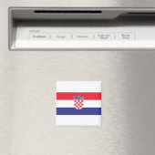 Kroatische vlag magneet (Insitu (Vaatwasser))