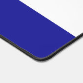 Kroatische vlag met aangepaste tekst bureaumat (Hoek)