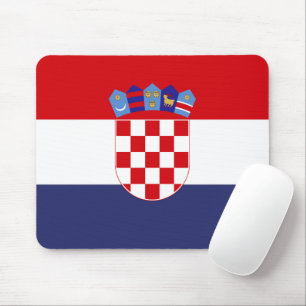 Kroatische vlag muismat