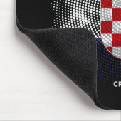 Kroatische vlag muismat (Hoek)