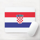 Kroatische vlag muismat (Met muis)