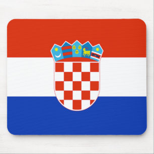 Kroatische vlag muismat