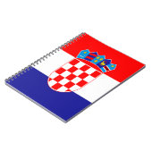 Kroatische vlag notitieboek (Linkerzijde)