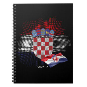 Kroatische vlag notitieboek