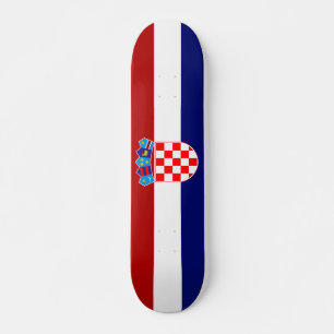 Kroatische vlag persoonlijk skateboard