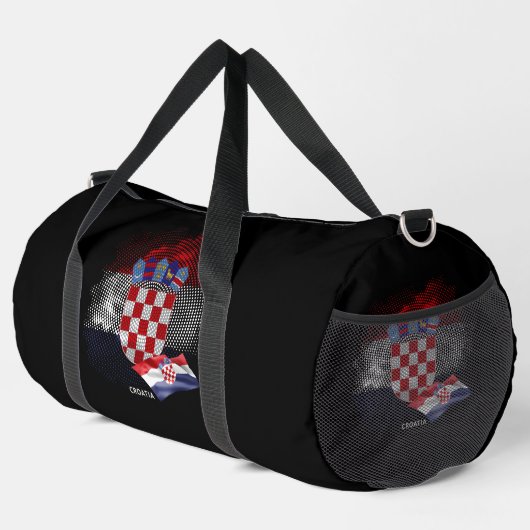 Kroatische vlag plunjezak (Rechterhoek)