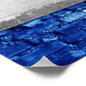 Kroatische vlag poster (Hoek)