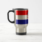 Kroatische vlag reisbeker (Links)