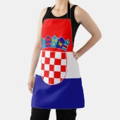 Kroatische vlag schort (Insitu)