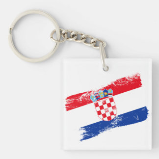 Kroatische Vlag Sleutelhanger – Perfecte Souvenir