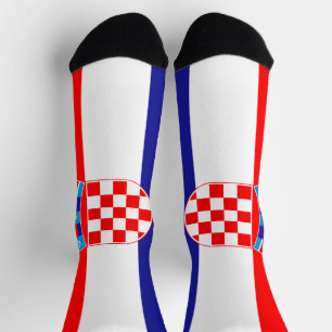 Kroatische vlag sokken