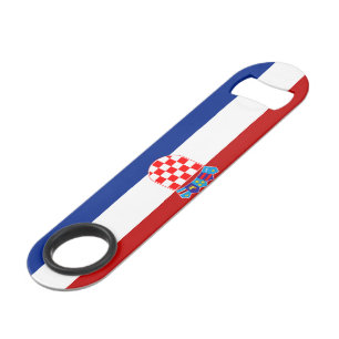 Kroatische vlag speed flessenopener