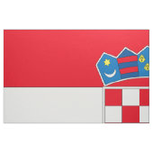 Kroatische vlag stof (Fat Quarter)