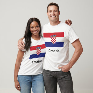 Kroatische vlag t-shirt
