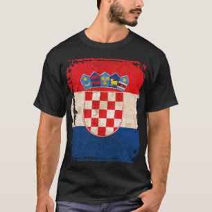 Kroatische vlag t-shirt