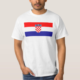 Kroatische vlag t-shirt