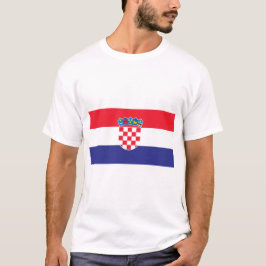 Kroatische vlag t-shirt